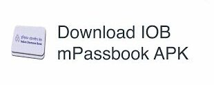 Download IOB statement online using mPassbook mobile App.