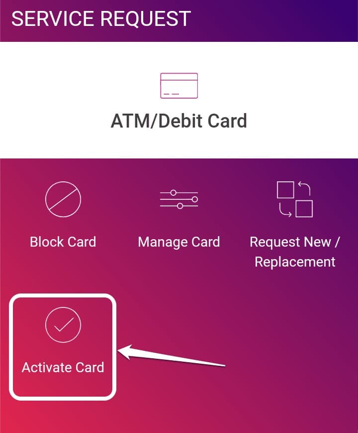 How to activate sbi debit card by yono