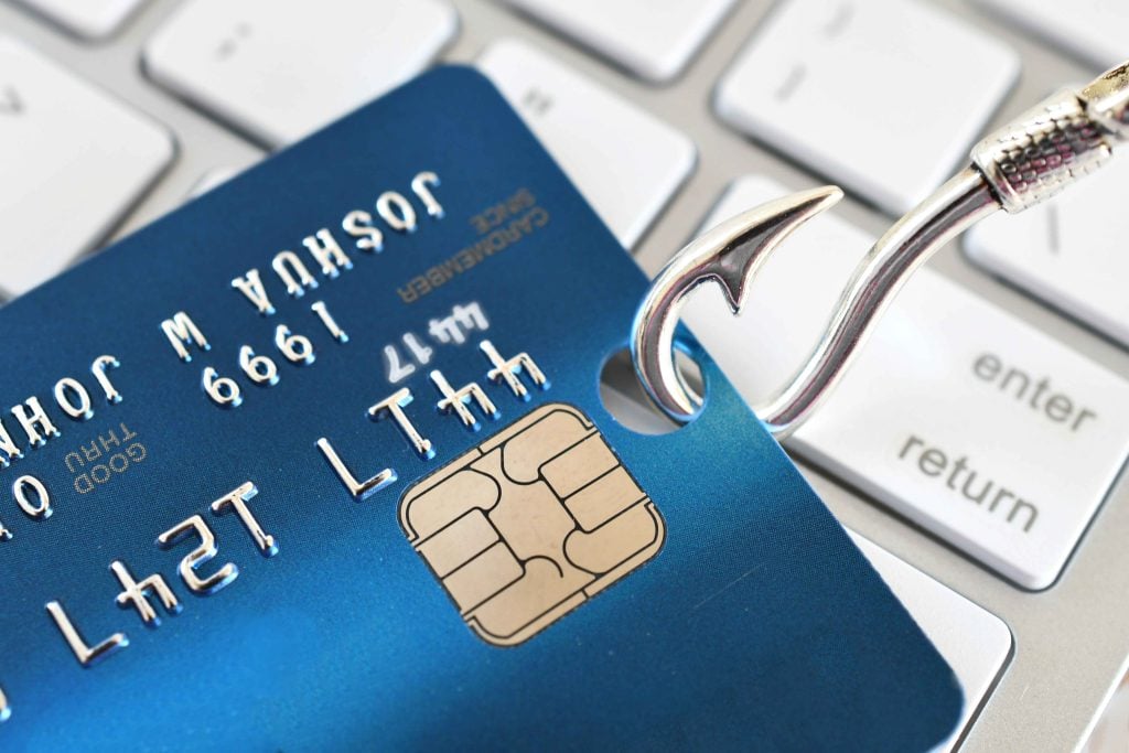 Protect your credit card from phishing 
